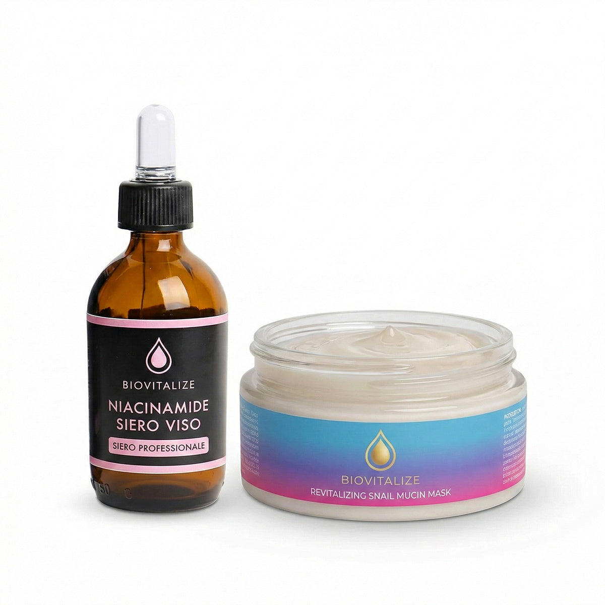 Pachetul BIOVITALIZE Texture Perfect & Bio-Repair – Ritual pentru Uniformizare și Reîmprospătare