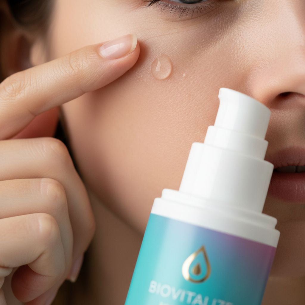 Gel contur ochi Biovitalize, 30 ml, cu castan indian si cafeina, anti-cearcane, hidratare