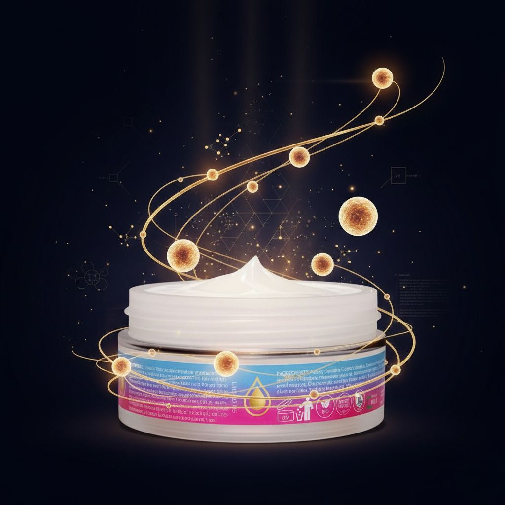 Masca facială reparatoare Biovitalize, 100 ml, cu mucină de melc organic, castan salbatic