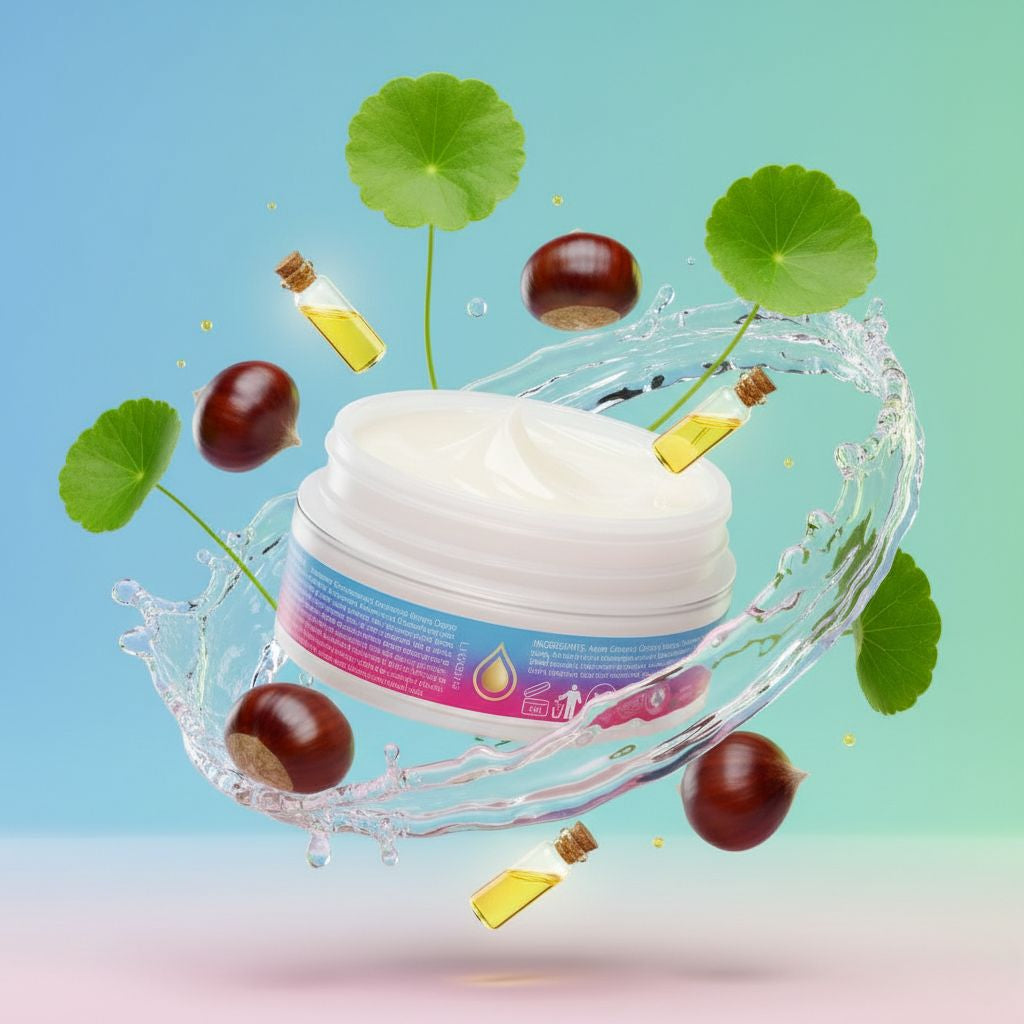 Masca facială reparatoare Biovitalize, 100 ml, cu mucină de melc organic, castan salbatic