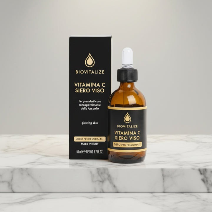 2 x Seruri BIOVITALIZE – Vitamina C + Niacinamide 10% | Luminozitate & Echilibru pentru Ten