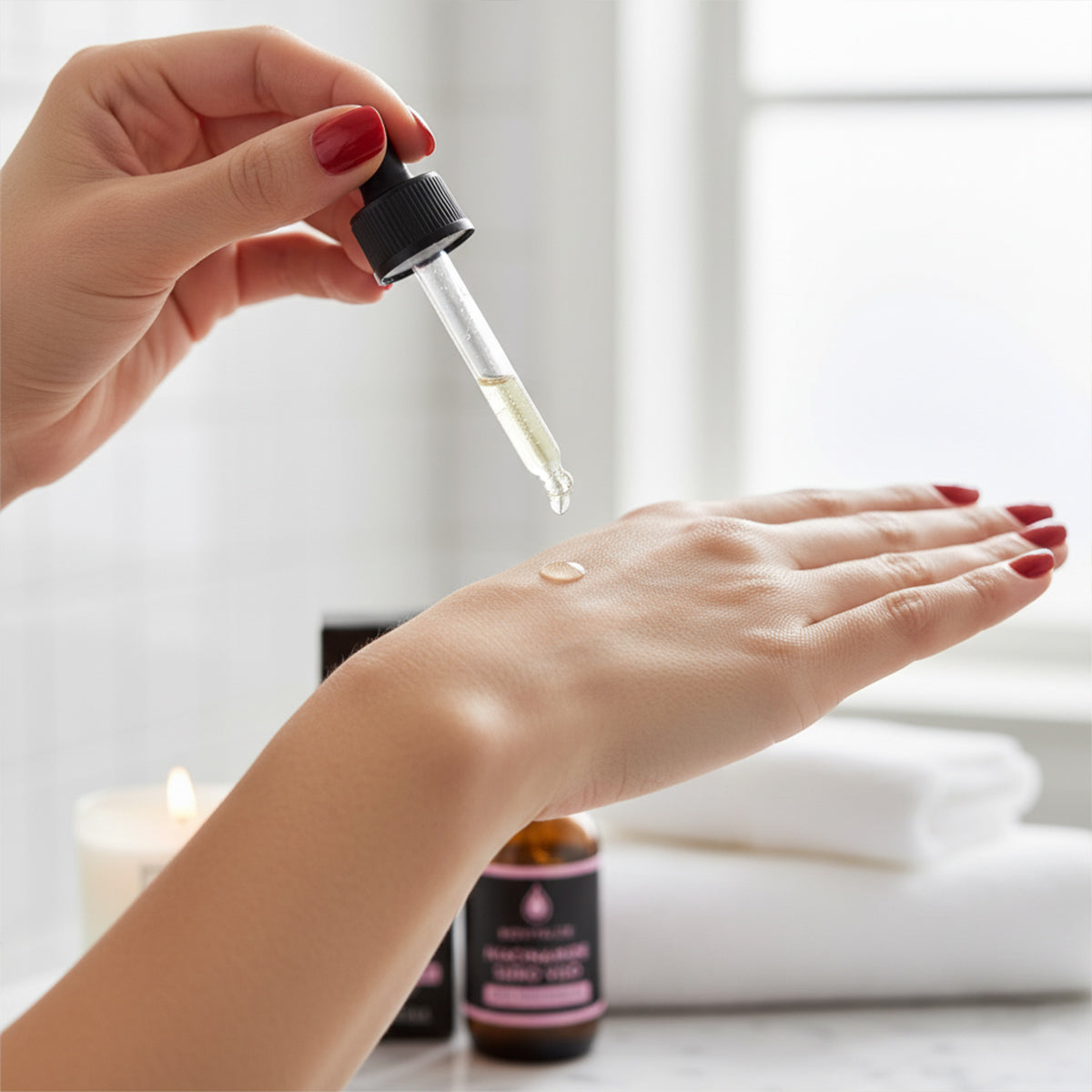 Ser facial BIOVITALIZE cu Niacinamide 10% – Reglează sebumul și uniformizează tenul, 50ml, Made in Italy