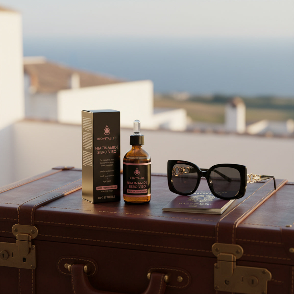 Ser facial BIOVITALIZE cu Niacinamide 10% – Reglează sebumul și uniformizează tenul, 50ml, Made in Italy