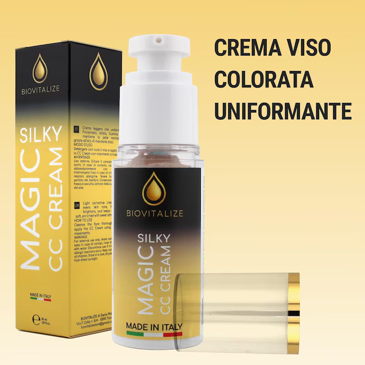 Biovitalize CC Cream for Face, 30 ml, moisturizing, mineral pigments, sweet almond oil, for combination skin