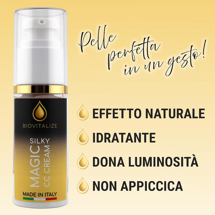 Biovitalize CC Cream for Face, 30 ml, moisturizing, mineral pigments, sweet almond oil, for combination skin