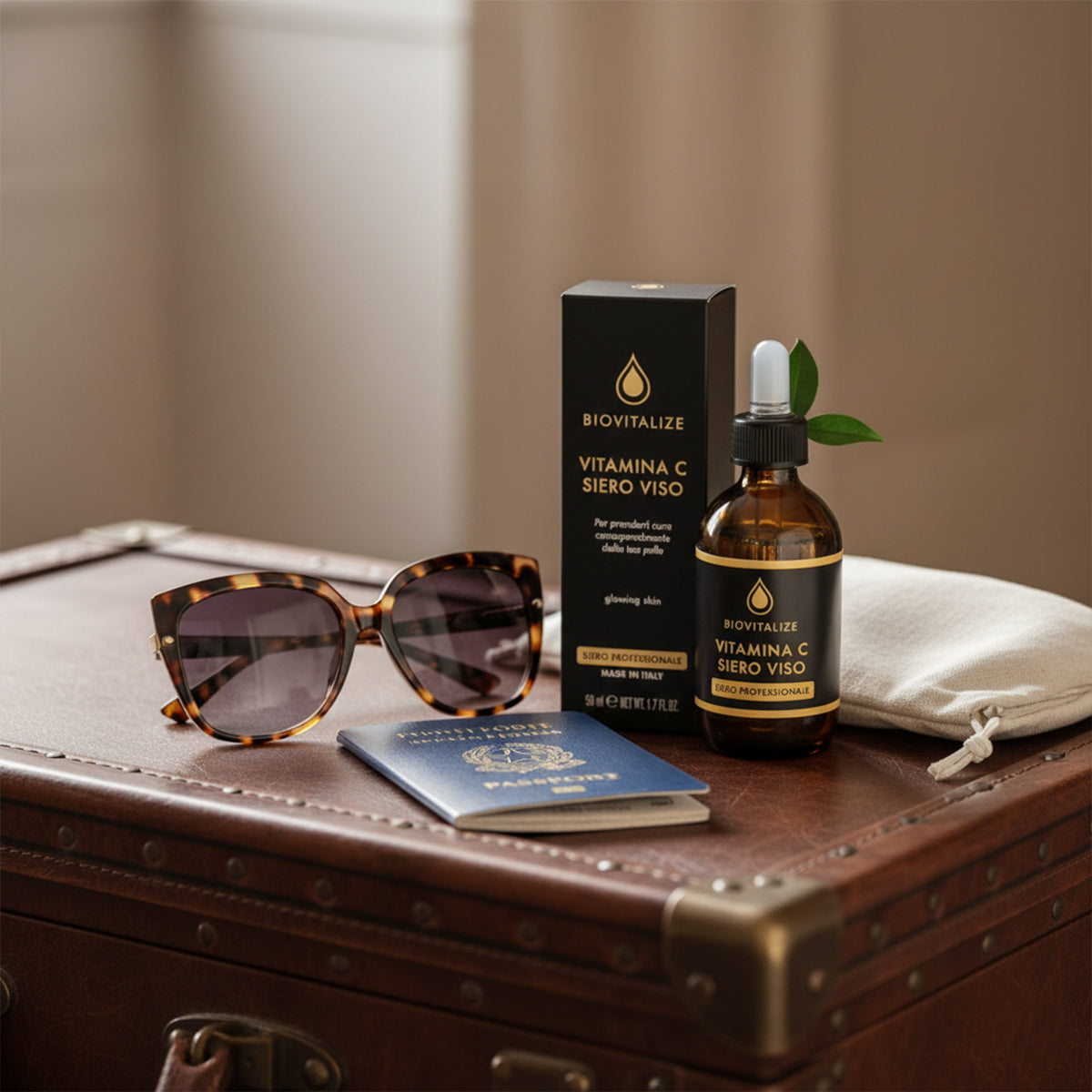 Ser cu Vitamina C 98% natural BIOVITALIZE – Piele luminoasă și uniformă, 50ml, Made in Italy